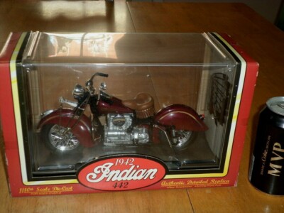 1942 Indian 442 Motorcycle,[Tootsie Toys Brand] Die-Cast Built