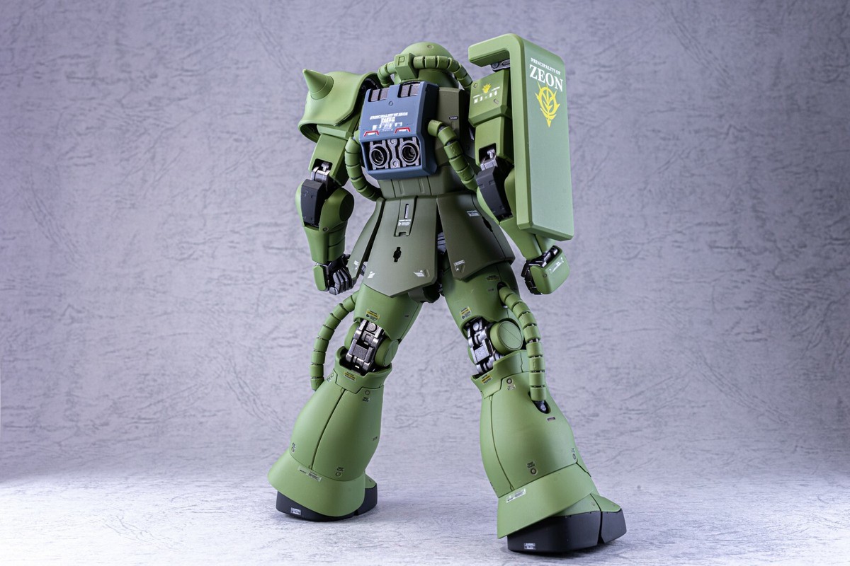 Bandai MG 1/100 Zaku II Type J built & painted in Japan