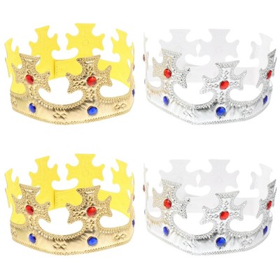 4 Pcs Geburtstagskronen Für Klassenzimmer Kinder Burger King