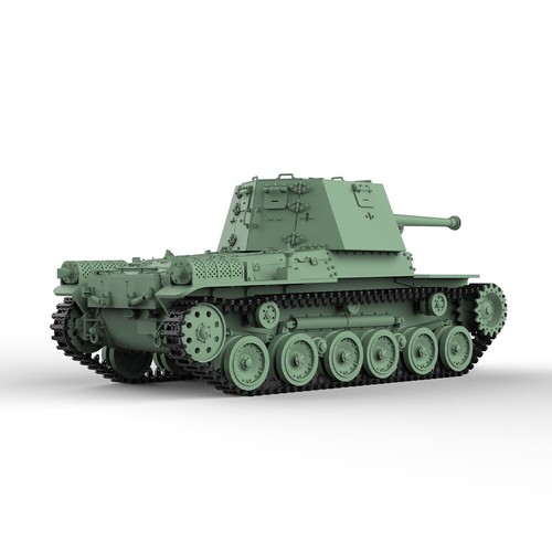 SS35826 1/35 Military Model Japan Type 3 Ho-Ni III Self-propelled Gun 3D RESIN - Picture 3 of 5
