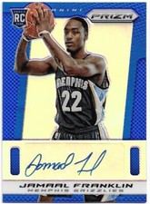 2013-14 Panini Prizm JAMAAL FRANKLIN Auto Rookie Blue Prizm /99