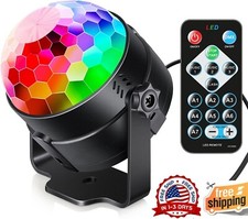 Luces De Discoteca Para Casa Fiestas Bolas Con Sonido Activado Movimiento
