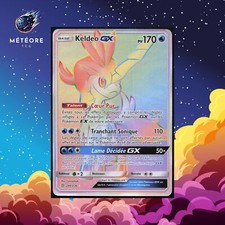 Carte Pokémon Keldeo GX 240/236  Soleil & Lune Harmonie des Esprits Français