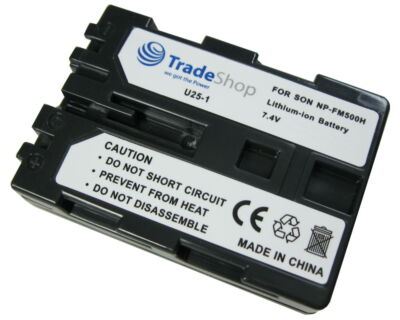 Akku 2000mAh für Sony Alpha A900, SLT-A57 A58 A58K A58M A58Y A57K A57M A57Y