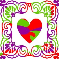 30 Custom Party Camo Love Heart Personalized Address Labels