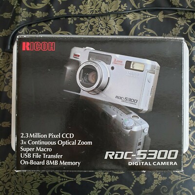 Ricoh RDC-5300 2.3 MP digital camera and accessories boxed | eBay