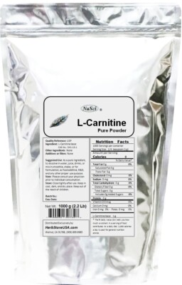 L-Carnitine pure Powder (2.2 lb) 1kg USP quality weight loss | eBay L-Carnitine pure Powder (2.2 lb) 1kg USP quality weight loss | eBay