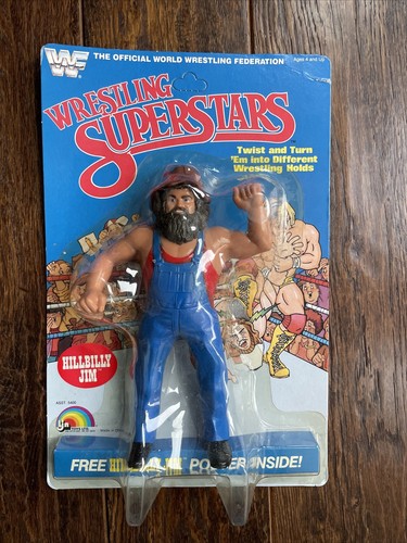 WWF LJN WRESTLING SUPERSTARS MOC HILLBILLY JIM...