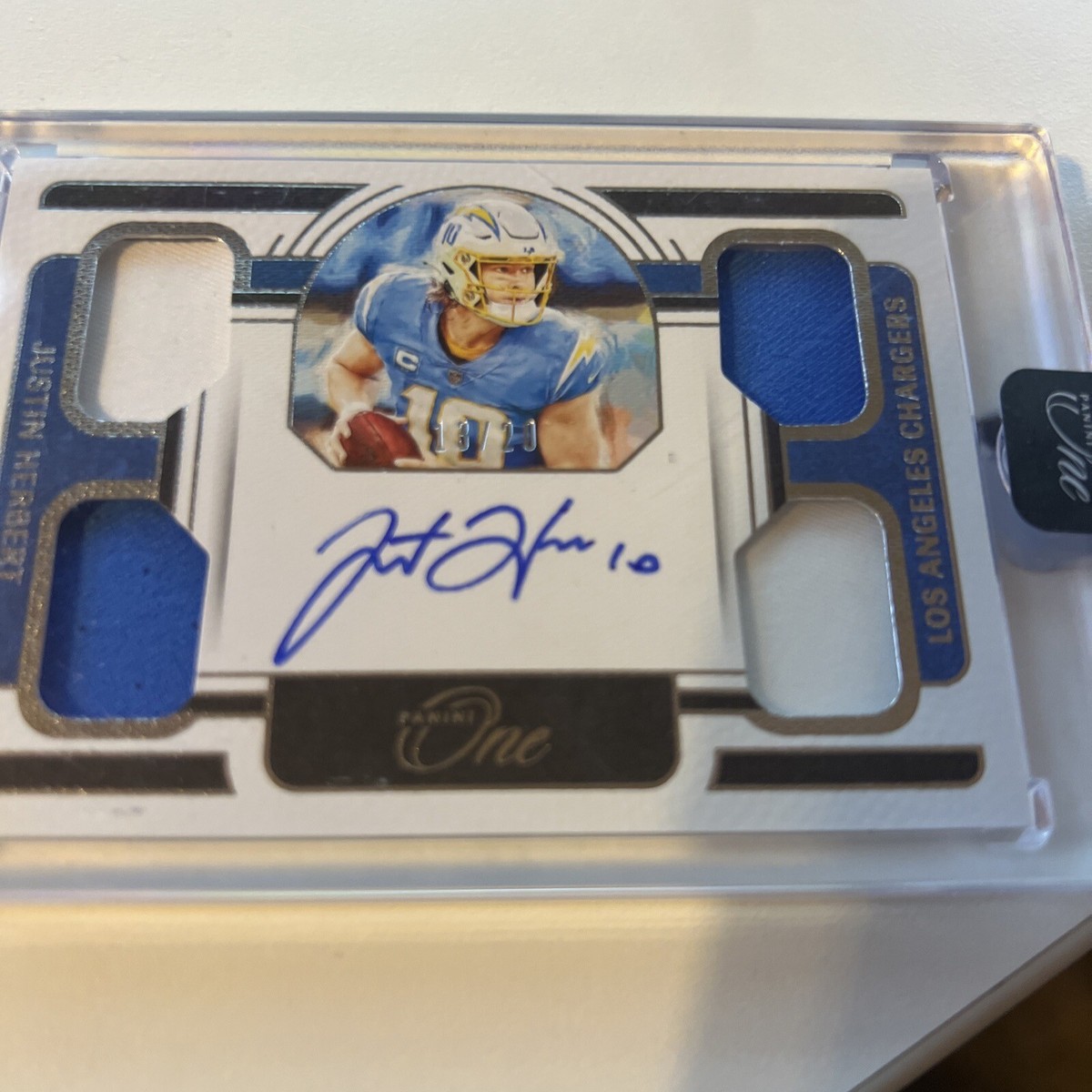 Justin Herbert 2022 Panini One NFL Quad Patch Auto /20 | eBay