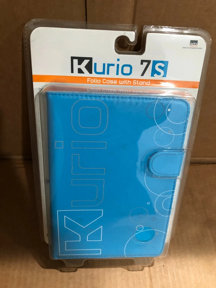 KURIO 7 S PROTECTOR TABLET FOLIO BLUE CASE WITH STAND NEW FREE SHIPPING - Image 2 of 4