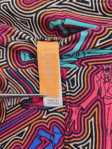 NEW LuLaRoe Disney Leggings Shadow Man Dr Facilier Princess And The Frog S/M - Picture 4 of 6