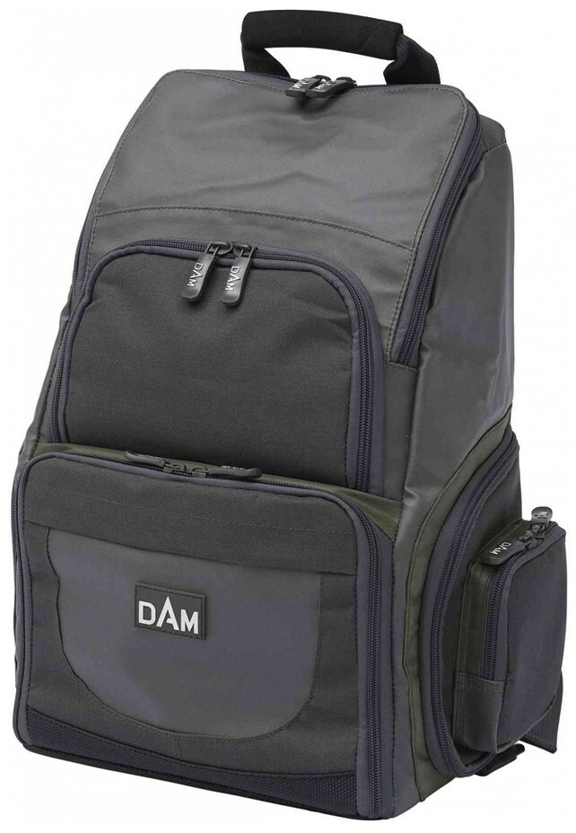 NEW DAM FISHING BACKPACK+4 LURE BOXES+1 TACKLE BOX RUCKSACK SYSTEM CARRYALL BAG