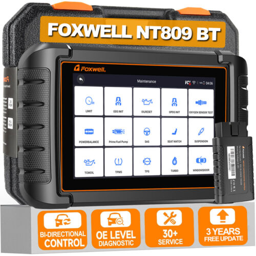 Foxwell NT809BT Profi KFZ OBD2 Diagnosegerät KFZ Scanner ALLE System 31+Services - Bild 1 von 13