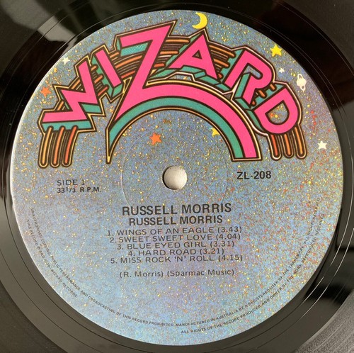 Russell Morris "Russell Morris" 1975 Aus Repress Pop Rock LP.. Autographed.. - Picture 4 of 4