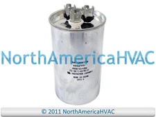 Motor Round Dual Run Capacitor 40 + 6 MFD 370 440 Volt fits Supco CR40+6x440R