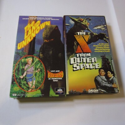The X From Outer Space (VHS, 1989) for sale online | eBay