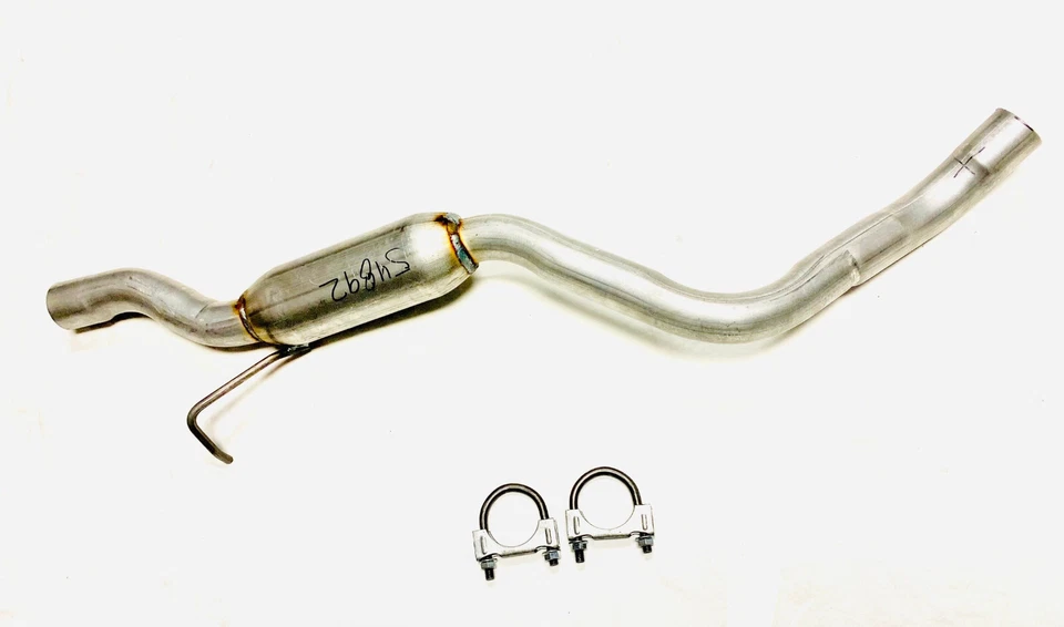 Se adapta a: tubo de escape resonador Ford Transit Connect 2010 a 2013 Foto 2 de 2