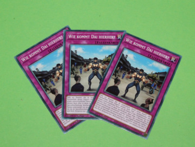 YuGiOh Playset CYAC-DE035 Wie kommt Dai hierher? Common 3x