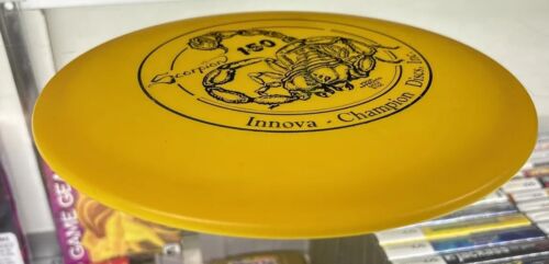 Innova Champions Scorpion 150 class disc Golf Disc lightweight Yellow Green Foil - Picture 3 of 6