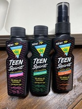 90s Teen Spirit Shampoo Conditioner Hairspray Travel Size Caribbean Cool NOS