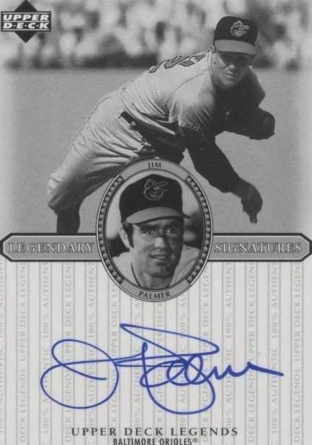 2000 Upper Deck Legends - Jim Palmer #S-JP