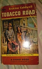 ERSKINE CALDWELL TOBACCO ROAD BOOK #627 PAPERBACK BOOK SIGNET 1940