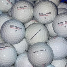 24 Kirkland White Used Golf Balls Mixed Years - 4A Grade AAAA
