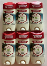 6 Old Spice Fiji with Palm Tree Deodorant Antiperspirant 3.4 oz. exp. 11/2025
