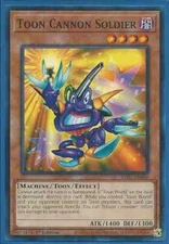 Yugioh - Toon Cannon Soldier - 1st Edition Card