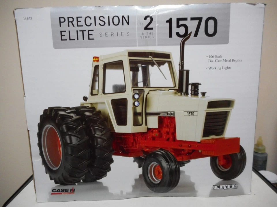 ERTL 1/16 CASE Agri King 1570 Tractor Precision Elite 2 - Image 2 of 4