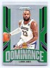 LeBron James 2024-25 Panini Prizm #14 Dominance Prizms Green