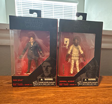 Hasbro Star Wars Black Series Han Solo & Admiral Ackbar Figures 2015