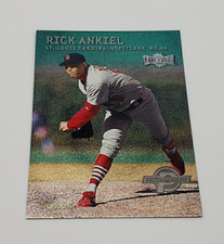 Rick Ankiel 2000 Skybox Metal Emerald #250 St. Louis Cardinals - Rare Parallel