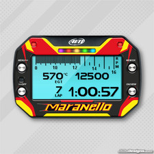 MARANELLO 2024 STYLE GEL STICKER FOR MYCHRON 5 - KARTING
