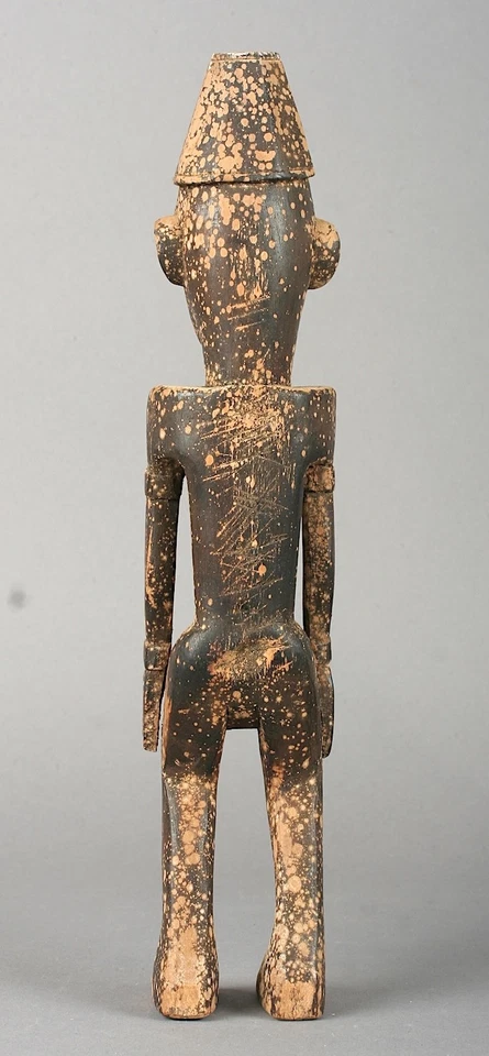 ART AFRICAIN - ANCIENNE  STATUETTE EN BOIS - ORIGINE ETHNIE BAMBARA MALI - Photo 2/4