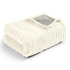 Dog Blanket Cat Washable Dog Waterproof 73 x 100 cm Beige Polyester
