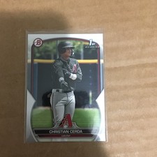 2023 Bowman 1ST Christian Cerda #BP-56  Baseball  Arizona Diamondbacks
