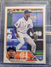 2023 Topps Brendon Davis Rookie Detroit Tigers #494