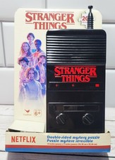 NEW  Netflix Stranger Things 200 Piece Double Sided Mystery Puzzle In Tin
