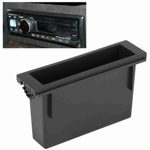 Caja de almacenamiento estéreo de radio de coche Din individual 1 din soporte para reproductor de CD radio estéreo de coche - Imagen 10 de 12