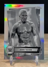 Akira Tozawa 2025 Topps Chrome WWE Sepia Refractor Parallel #71