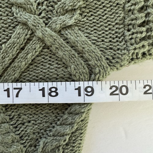 Derek Heart Women Knit Cardigan Size M Green Open Long Sleeves - Picture 12 of 14