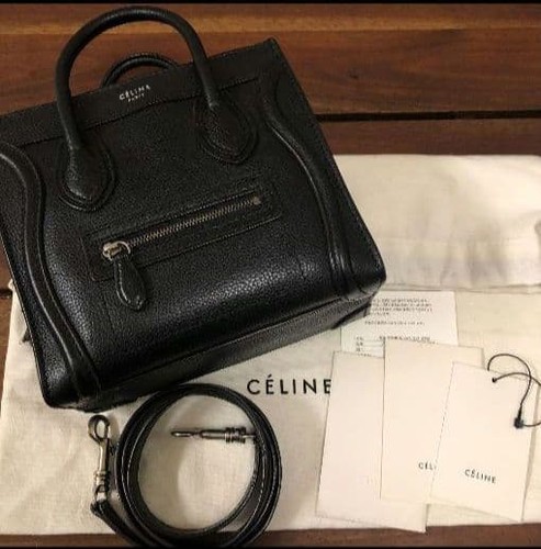 CELINE   Luggage Nano Black from Japan