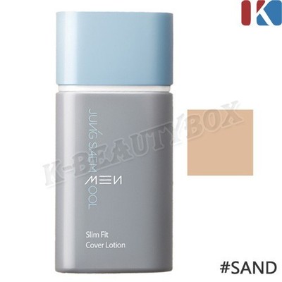 JUNGSAEMMOOL Men Slim Fit Cover Lotion 40ml #Sand For Homme Natural Cover NEW