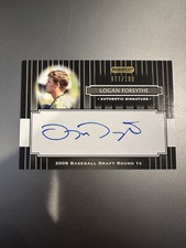 2008 Razor Signature Series - Logan Forsythe #173 Black /199 (AU, RC)