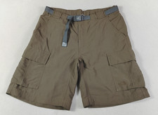 The North Face Shorts Men Large Brown Cargo Hiking Belted Outdoors Gorpcore