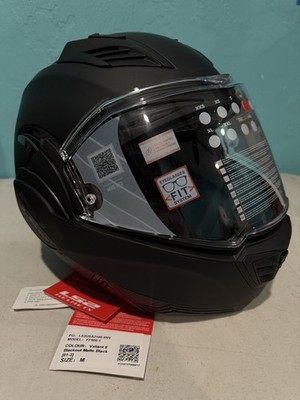 LS2 Helmet Valiant II Blackout Matte Black - Medium - Helmet Backpack -BRAND NEW