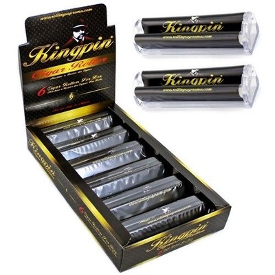 Kingpin Cigar Roller Rolling Machine Box of 6 King Size Wide