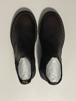 Dr. Martens 2976 Waxed Full Grain Chestnut Brown Chelsea 30676294