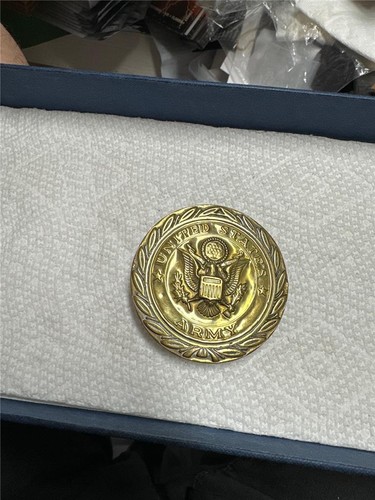 United States Army Brass Belt Buckle